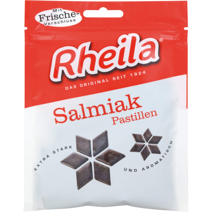 Rheila Salmiak Pastillen mit 7,6 % Salmiaksalz, 90 g Bonbons