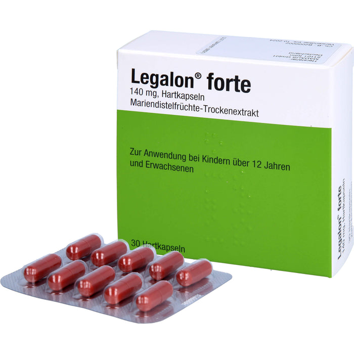 Legalon forte axicorp Hartkapseln, 30 St HKP