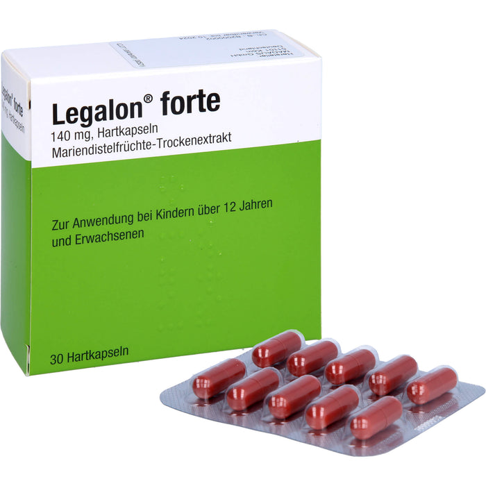 Legalon forte axicorp Hartkapseln, 30 St HKP