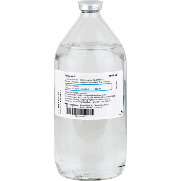Ampuwa, Lösungsmittel zur Herstellung von Parenteralia Polyethylenbehältnis 1000 ml, 1000 ml IIL