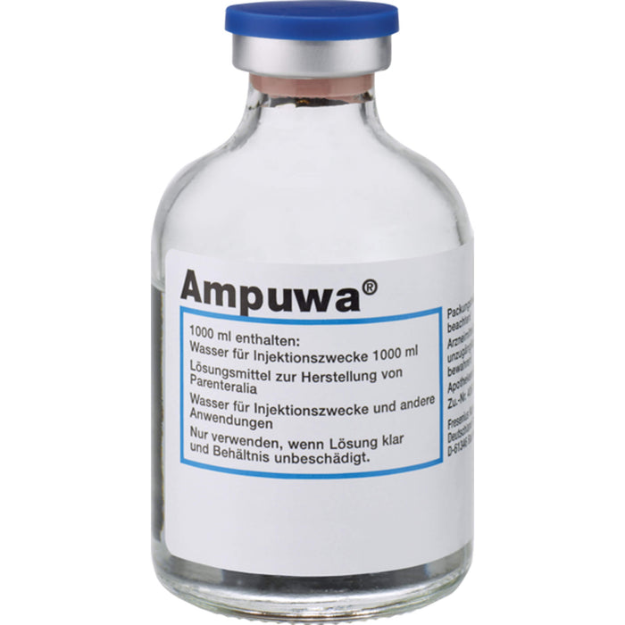 Ampuwa, Lösungsmittel zur Herstellung von Parenteralia Polyethylenbehältnis, 500 ml, 10X500 ml IIL