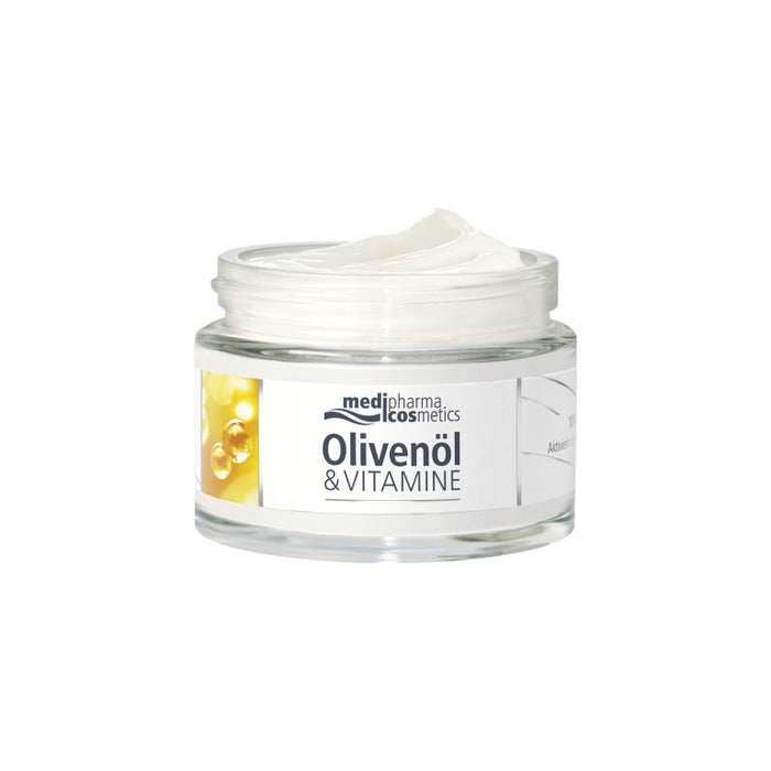 Olivenöl & Vitamine Vitalis. Aufbaupflege mit LSF, 50 ml Creme