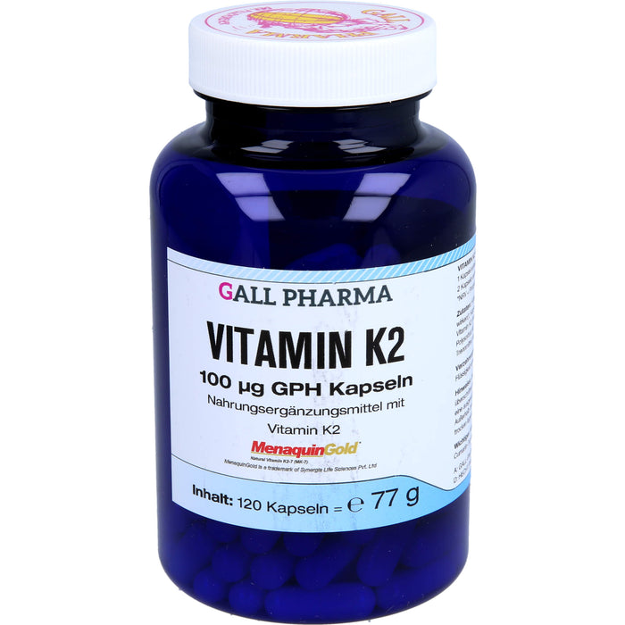 Vitamin K2 100ug GPH Kapseln, 120 St KAP