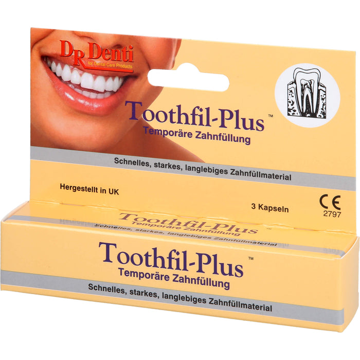 Zahnzement -Füllmaterial Toothfil Plus, 3 St KAP