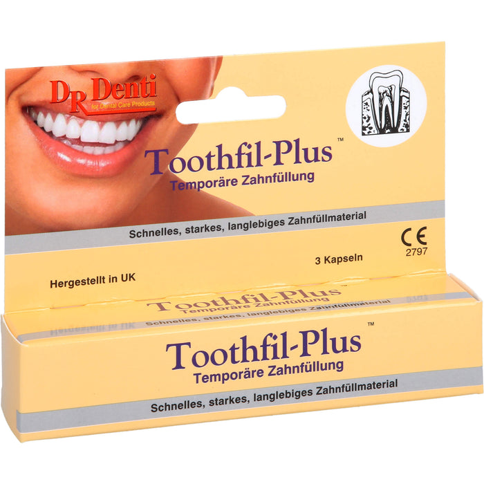 Zahnzement -Füllmaterial Toothfil Plus, 3 St KAP