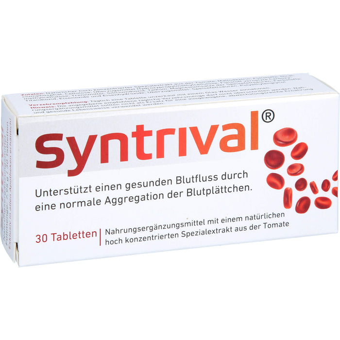 Syntrival unterstützt einen gesunden Blutfluss Tabletten, 30 St. Tabletten