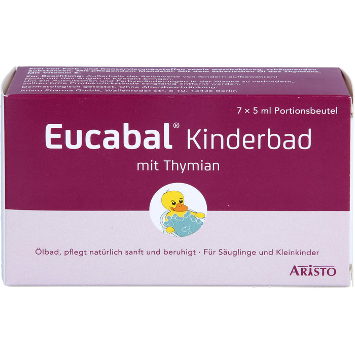 Eucabal Kinderbad mit Thymian, 35 ml Lösung