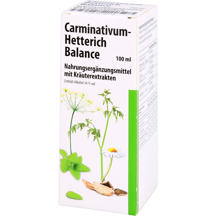 Carminativum-Hetterich Balance Tropfen, 100 ml Lösung