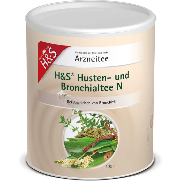 H&S Husten- und Bronchialtee N (loser Tee), 100 g TEE