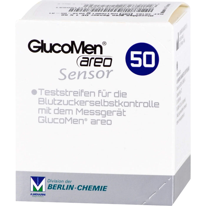 GlucoMen areo Sensor Teststreifen, 50 St. Teststreifen