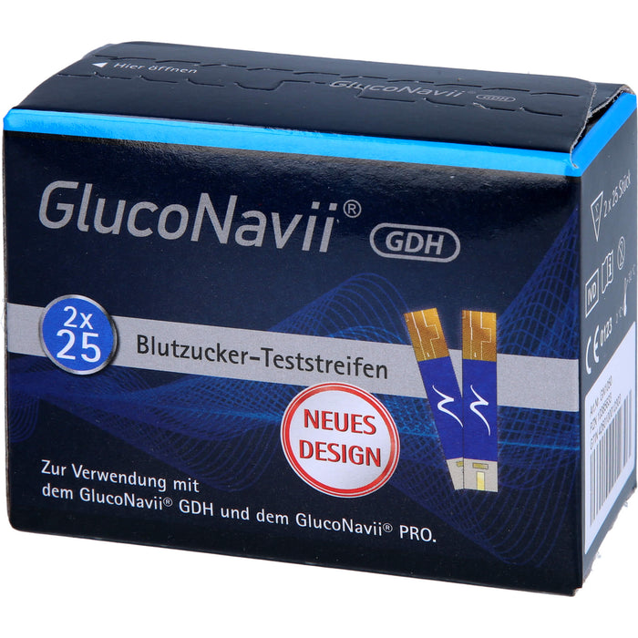 SD GlucoNavii GDH Blutzucker-Teststreifen, 1X50 St TTR