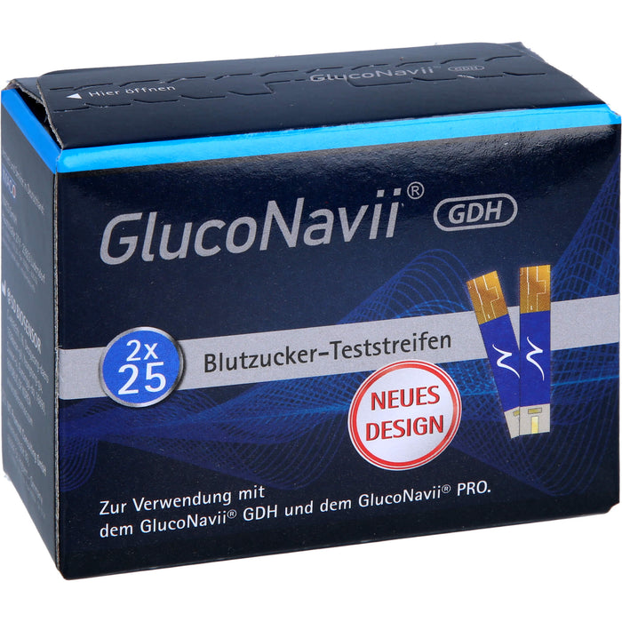 SD GlucoNavii GDH Blutzucker-Teststreifen, 1X50 St TTR