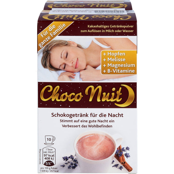 Choco Nuit Drink Schokogetränk Pulver, 20 St. Beutel