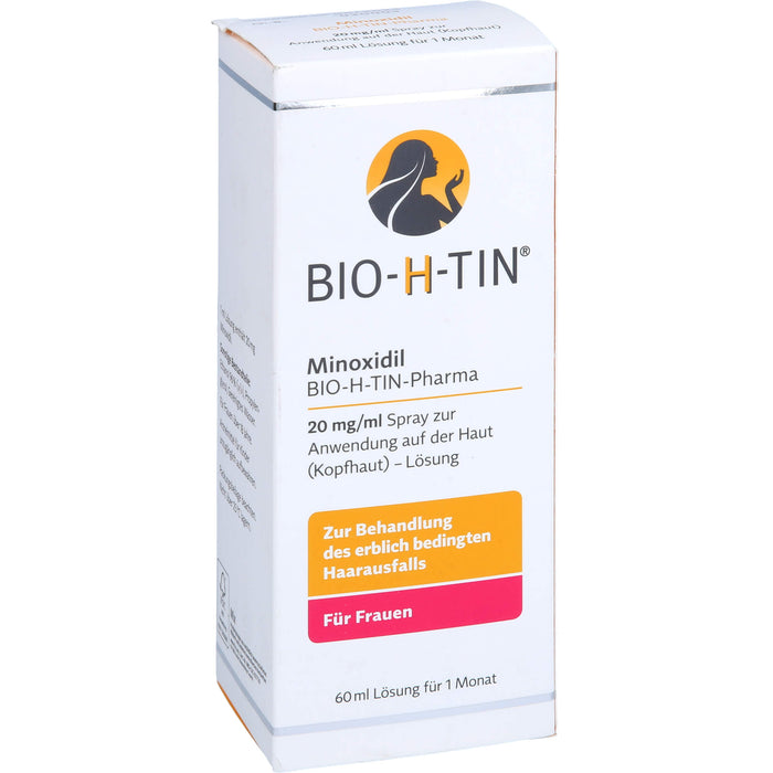 BIO-H-TIN Minoxidil Spray, 60 ml Lösung
