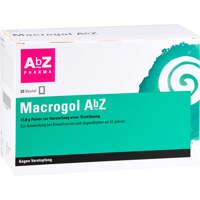 Macrogol AbZ Pulver zur Herstellung einer Lösung zum Einnehmen, 20 St PLE