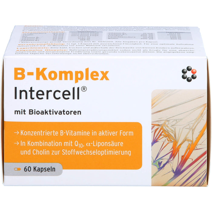 B-Komplex Intercell Kapseln, 60 St. Kapseln