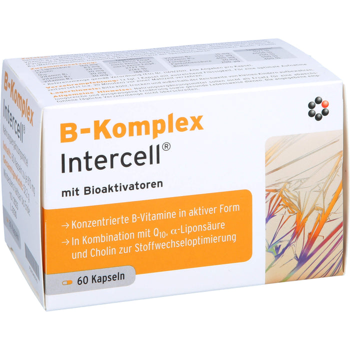 B-Komplex Intercell Kapseln, 60 St. Kapseln