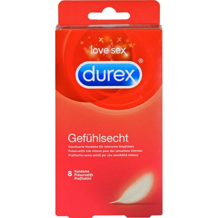 Durex Gefühlsecht Classic Kondome, 8 St. Kondome
