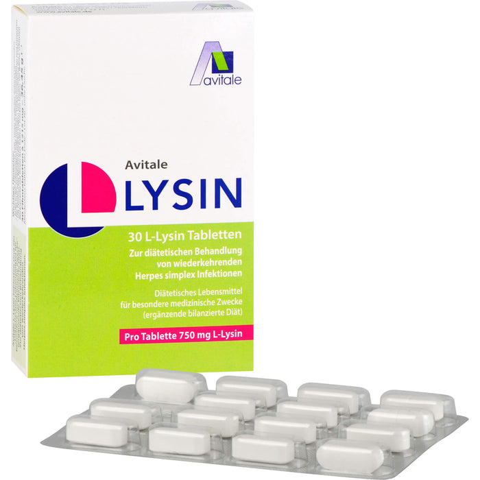 L-Lysin 750mg Tabletten, 30 St TAB