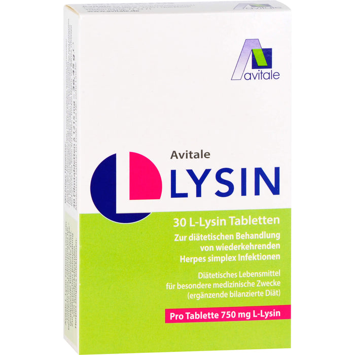 L-Lysin 750mg Tabletten, 30 St TAB