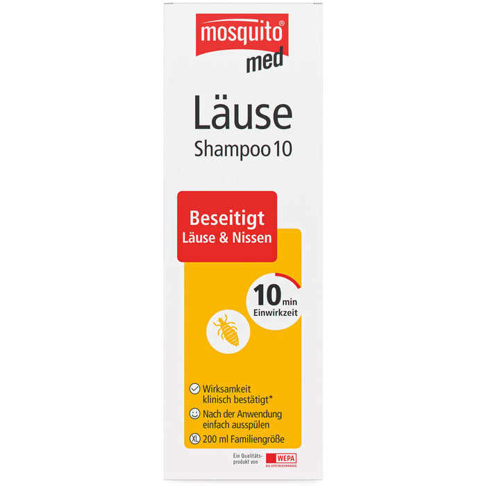 mosquito med LäuseShampoo 10, 200 ml Shampoo