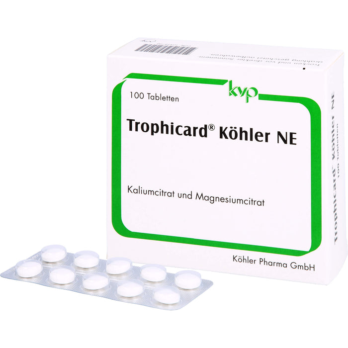 Trophicard Köhler NE Tabletten, 100 St. Tabletten