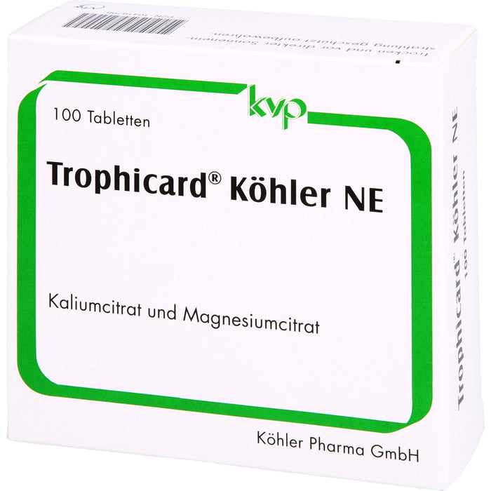 Trophicard Köhler NE Tabletten, 100 St. Tabletten