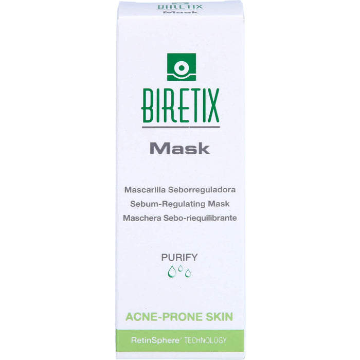 BiRetix Mask talgregulierende Maske Akne-Gel, 25 ml Gesichtsmaske