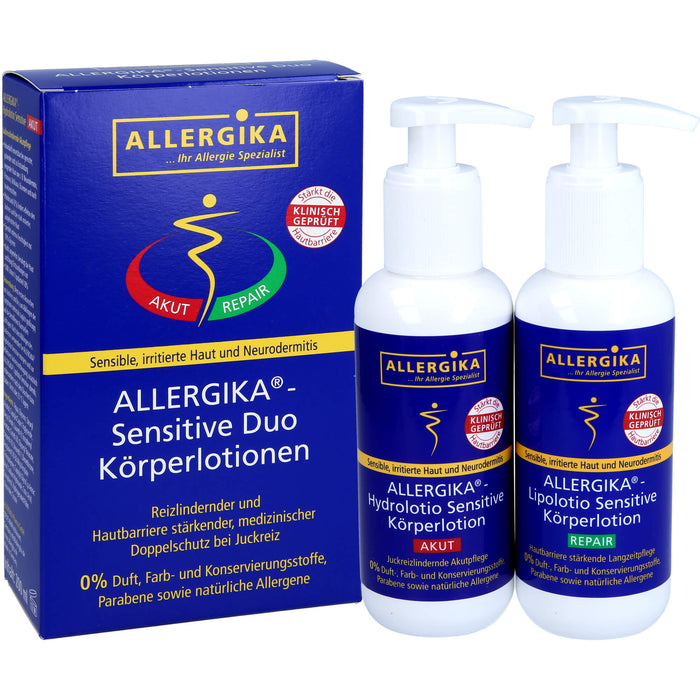 ALLERGIKA Sensitive Duo, 2X200 ml LOT