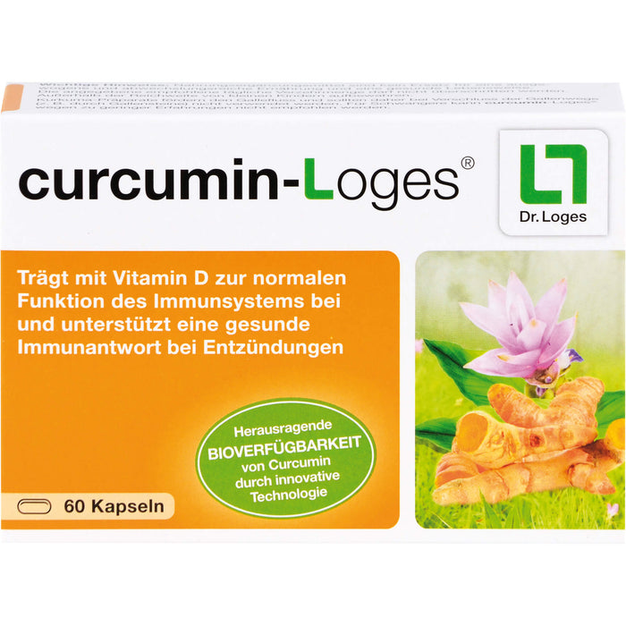 curcumin-Loges Kapseln, 60 St. Kapseln
