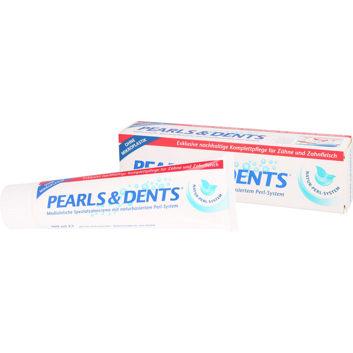 Pearls & Dents Spezialzahncreme m.nat. Perlsystem, 100 ml Zahncreme