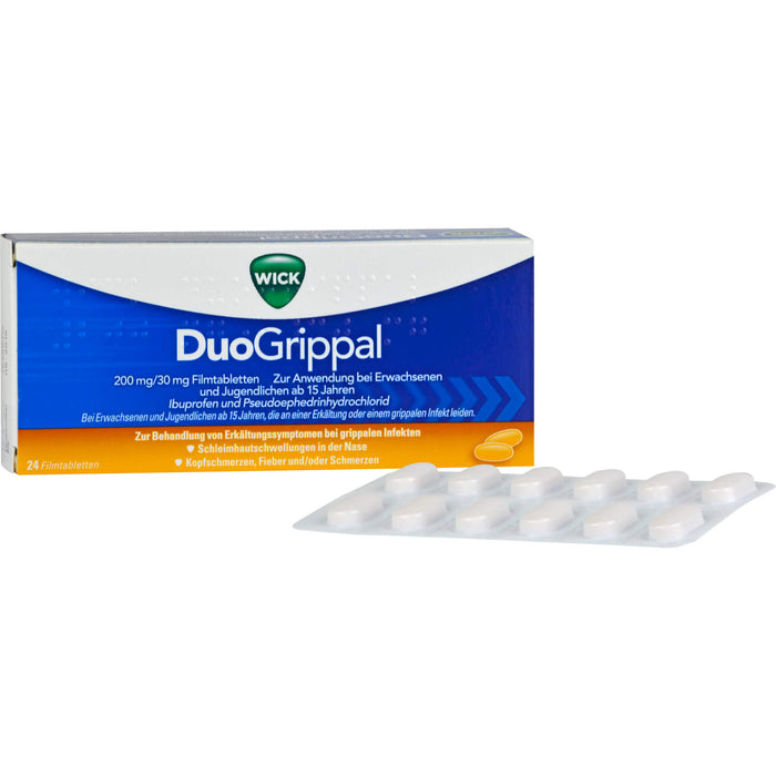 WICK DuoGrippal Filmtabletten, 24 St. Tabletten
