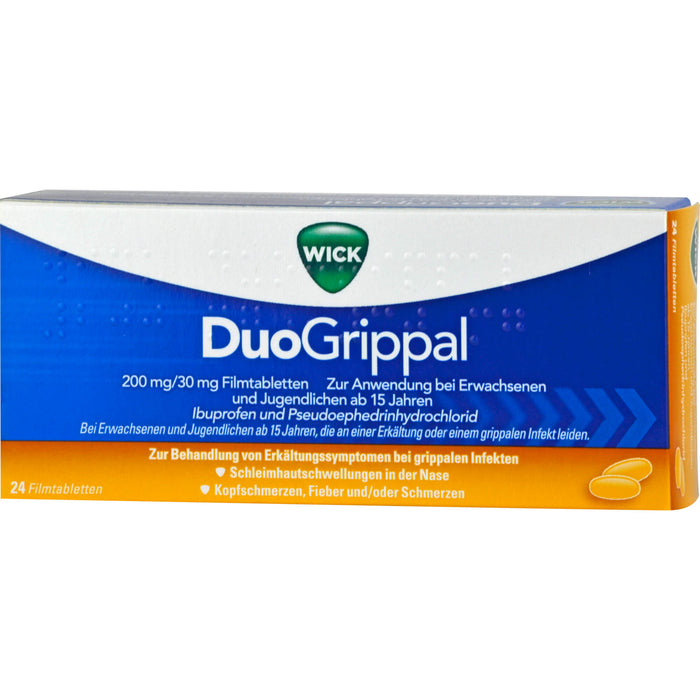 WICK DuoGrippal Filmtabletten, 24 St. Tabletten
