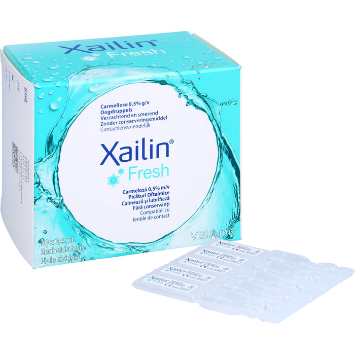Xailin Fresh Augentropfen Einzeldosen, 30 St. Lösung