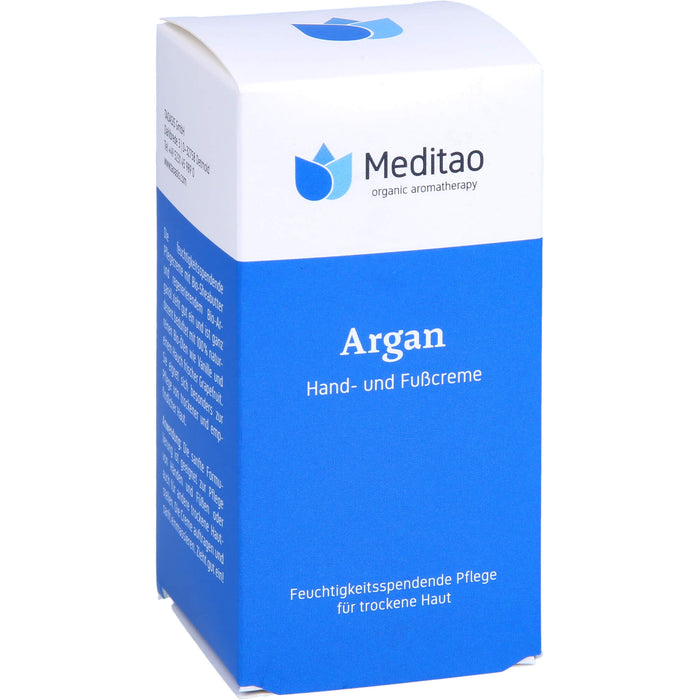 Meditao Argan Hand- und Fusscreme, 50 ml Creme