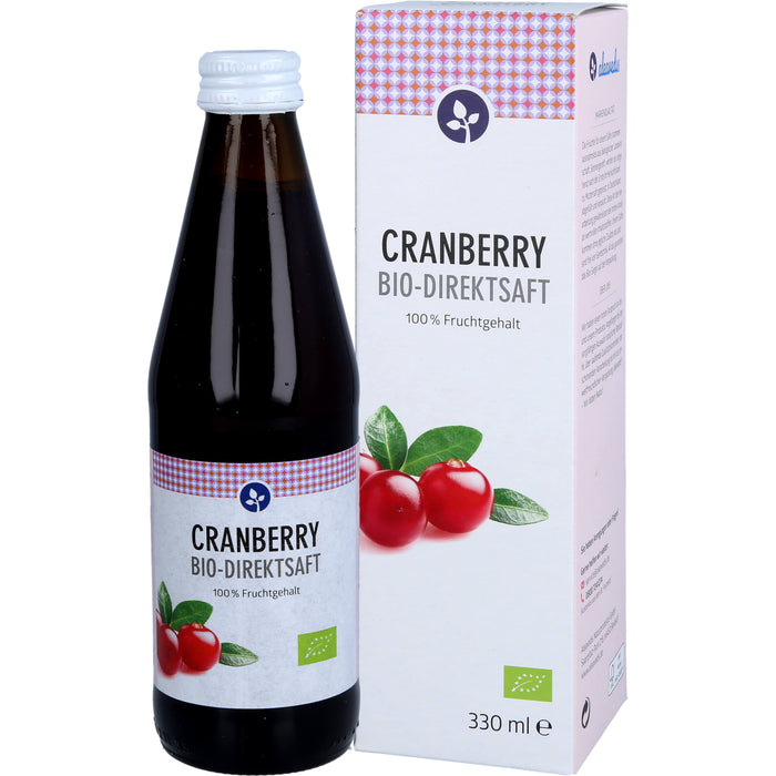 CRANBERRY 100% Bio Direktsaft, 330 ml SAF