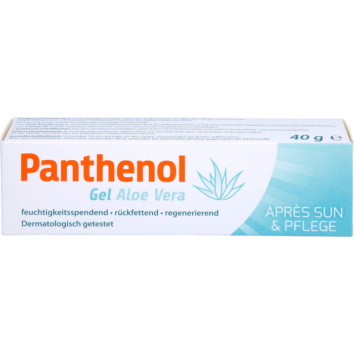Panthenol Gel Aloe Vera, 40 g Gel