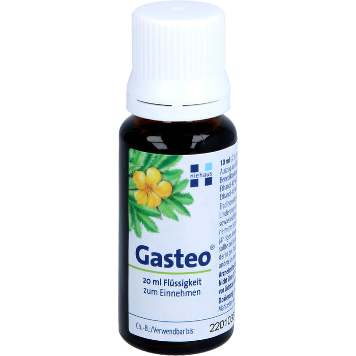 Gasteo Tropfen bei Verdauungsbeschwerden, 20 ml Lösung