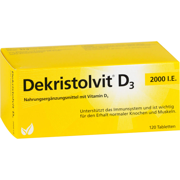 Dekristolvit D3 2000 I.E. Tabletten, 120 St. Tabletten