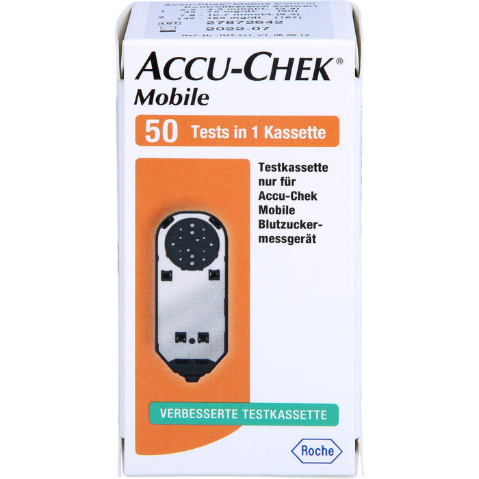 ACCU-CHEK Mobile Testkassette Plasma II, 50 St. Teststreifen