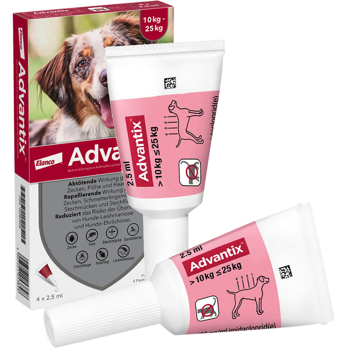 Advantix Spot-on Hund10-25, 4 St LOE