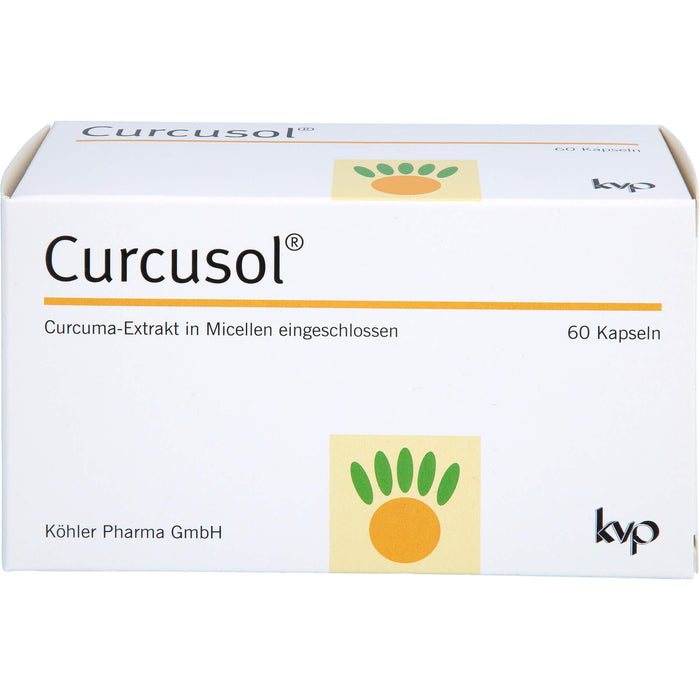 Curcusol Curcuma-Extrakt Kapseln, 60 St. Kapseln