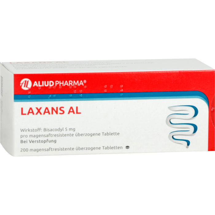 Laxans AL Dragees, 200 St. Tabletten