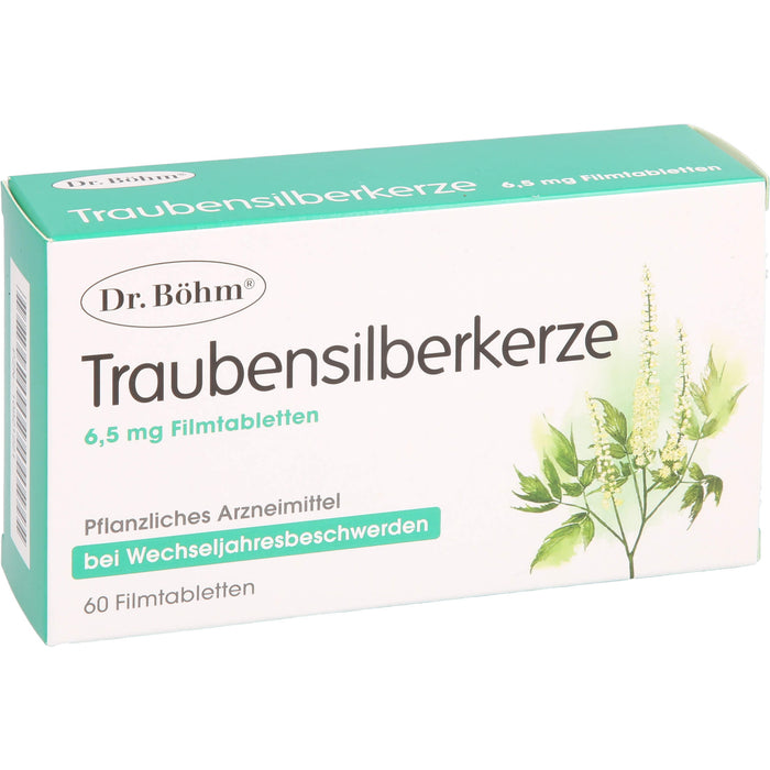 Dr Böhm Traubensilberkerze 6,5 mg Filmtabletten, 60 St. Tabletten