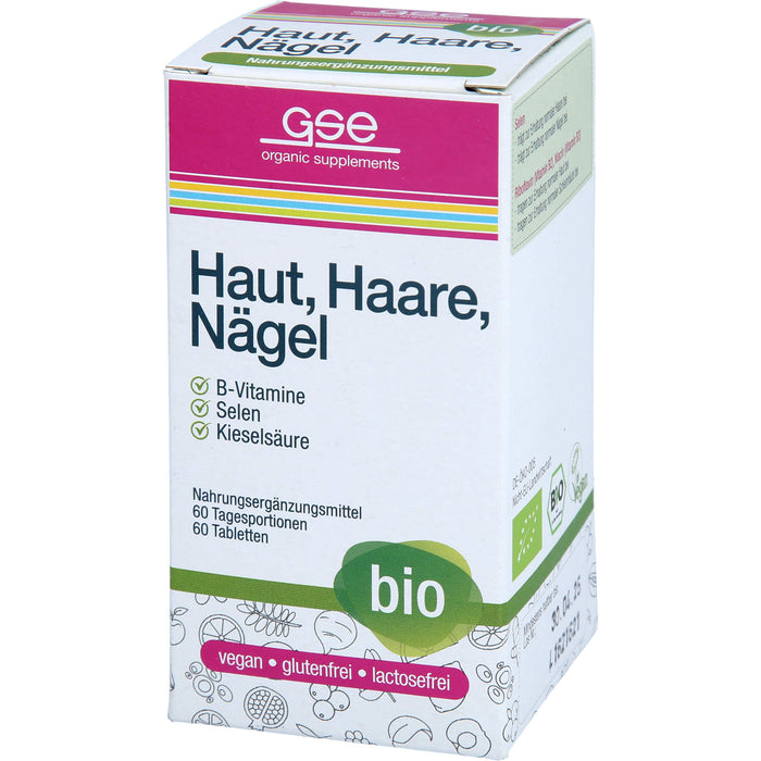 GSE phyto vitamins Haut, Haare, Nägel Komplex Tabletten, 60 St. Tabletten