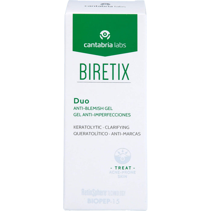 BiRetix Duo Gel für unreine Haut, 30 ml Gel