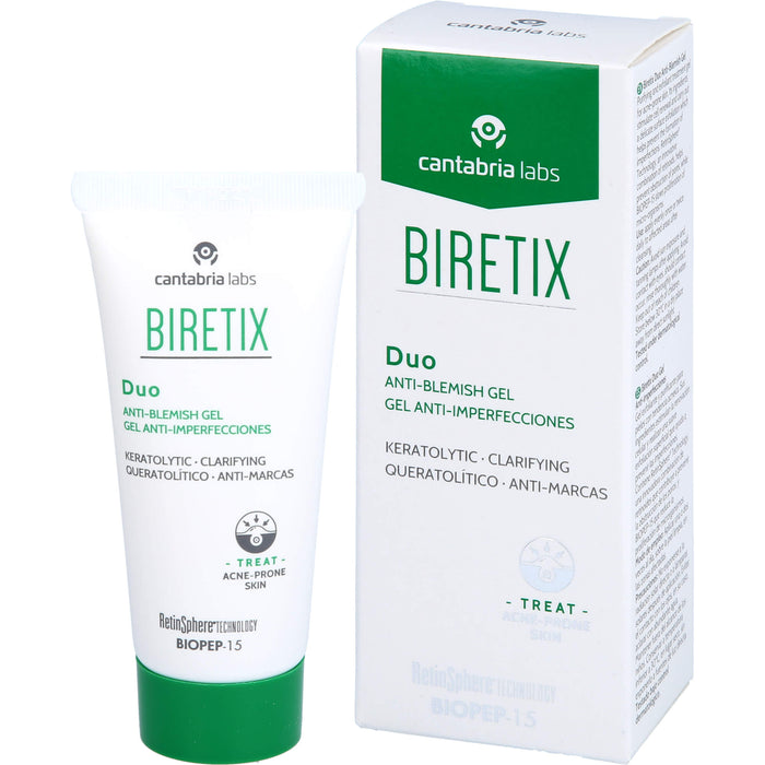 BiRetix Duo Gel für unreine Haut, 30 ml Gel