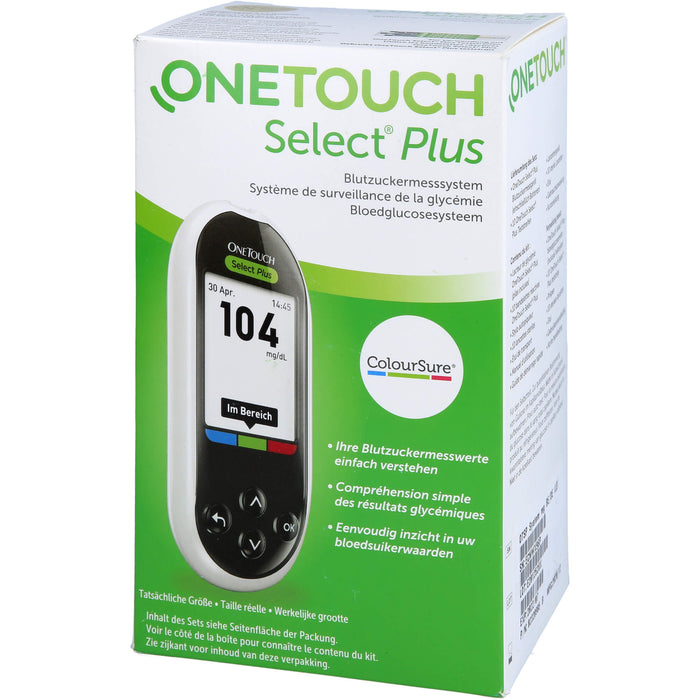 OneTouch SelectPlus Blutzuckermesssystem mg/dL, 1 St