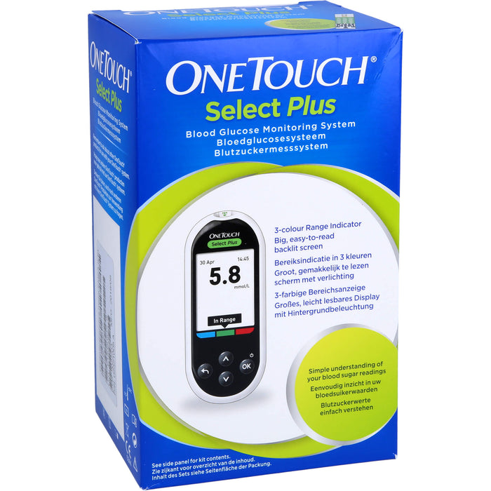 OneTouch SelectPlus Blutzuckermesssystem mmol/L, 1 St