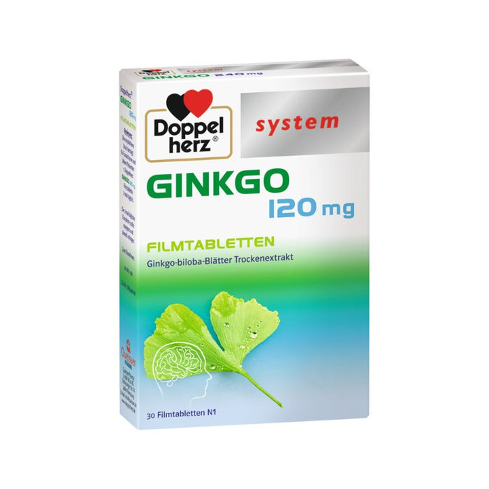 Doppelherz system GINKGO 120 mg, 30 St. Tabletten